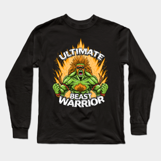 ultimate warrior long sleeve t-shirt